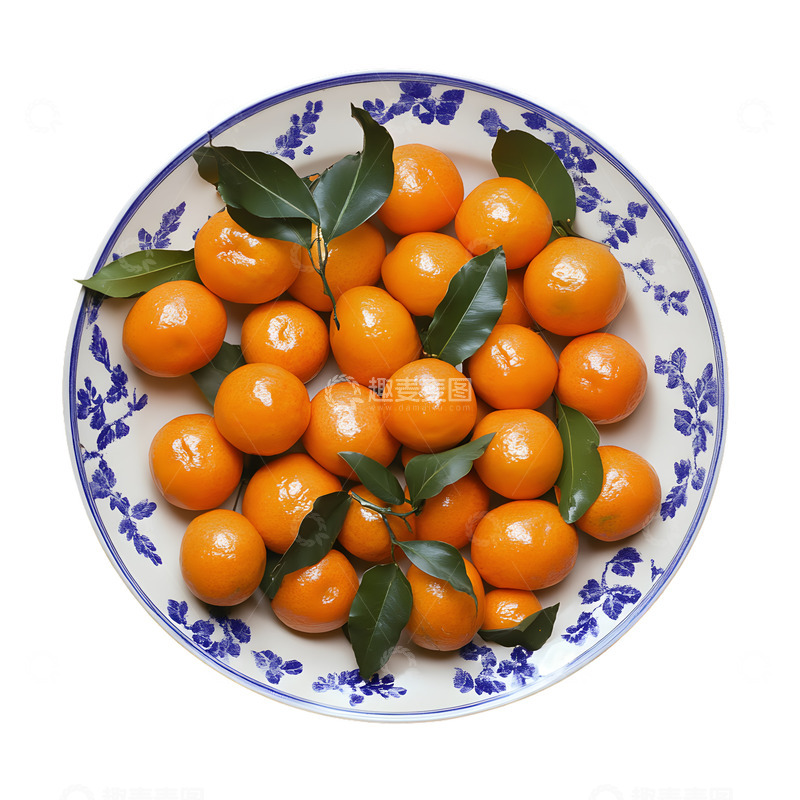 高清大图下载【趣麦麦图】一盘金桔桔子