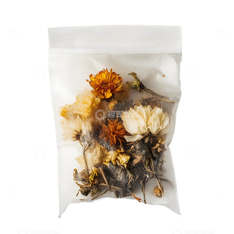高清大图下载【趣麦麦图】一袋花茶茶叶