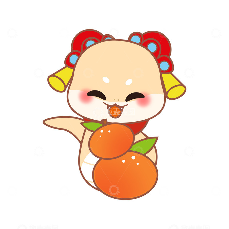 新年蛇年可爱小蛇png图片