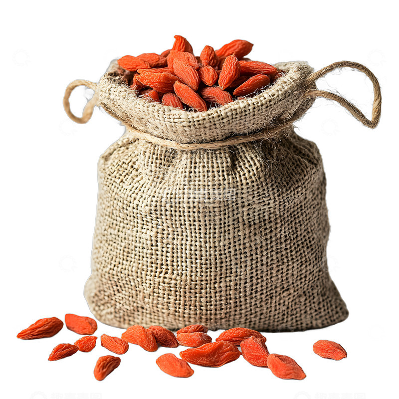高清大图下载【趣麦麦图】一袋子枸杞水果