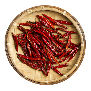 一竹框干辣椒