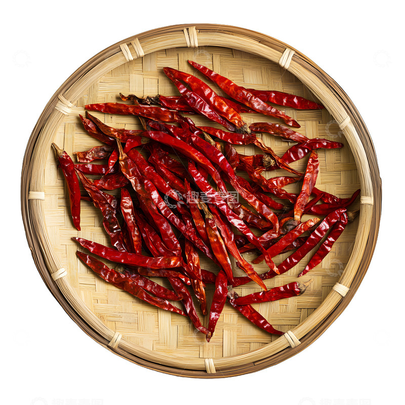 高清大图下载【趣麦麦图】一竹框干辣椒