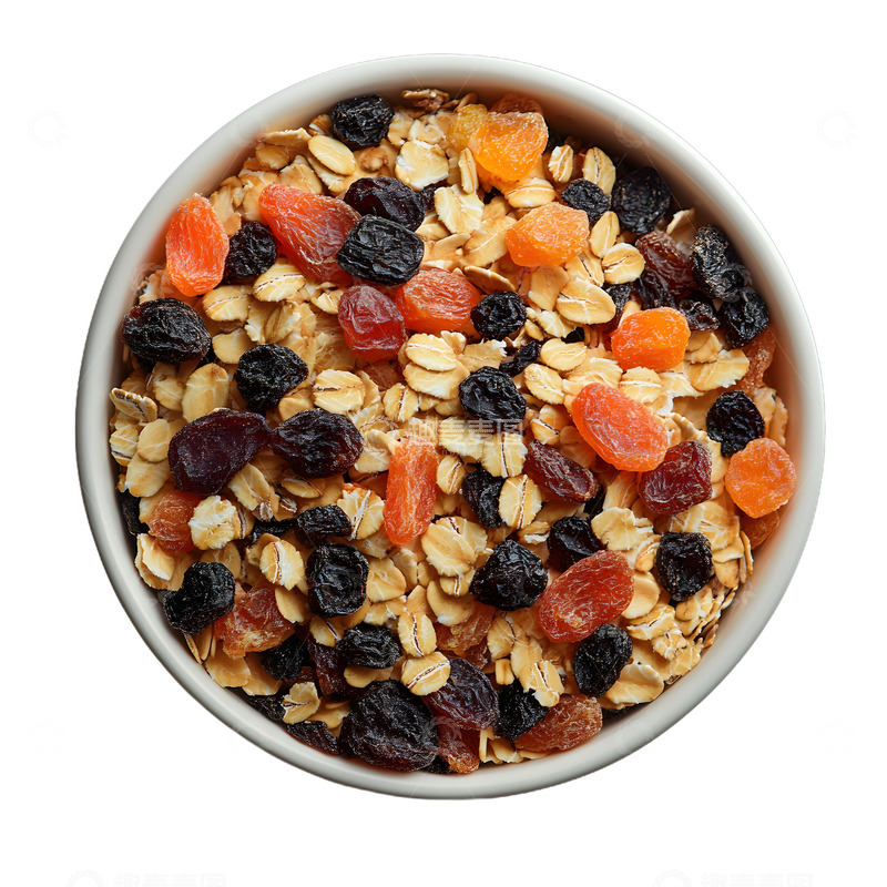 高清大图下载【趣麦麦图】一碗水果麦片