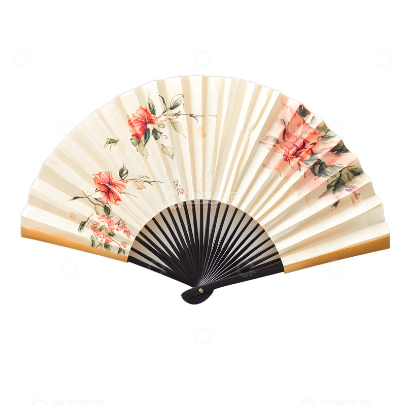 高清大图下载【趣麦麦图】中式扇子折扇