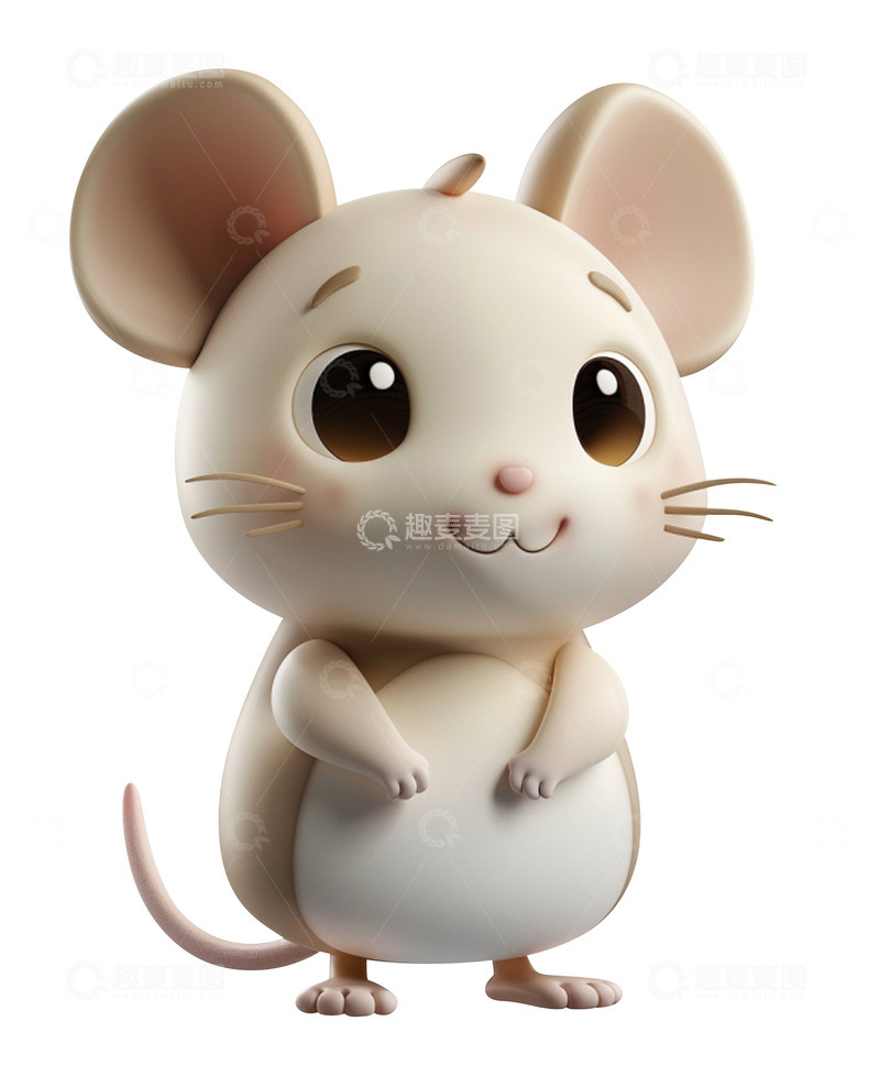 高清大图下载【趣麦麦图】卡通可爱老鼠