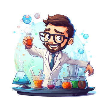 做实验的科学家