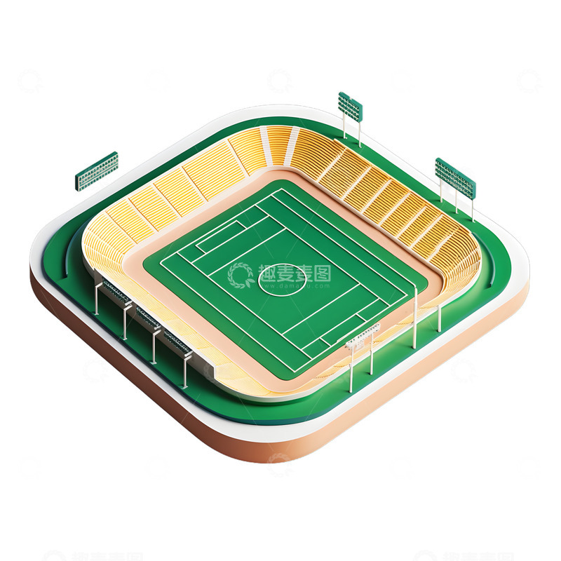 高清大图下载【趣麦麦图】操场运动体育