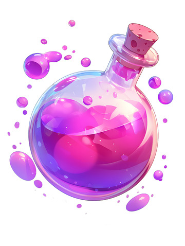 化学药剂烧杯药水瓶