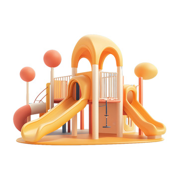 儿童玩具滑梯乐园