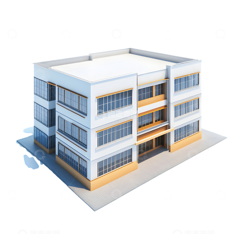 高清大图下载【趣麦麦图】教学楼教师开学季