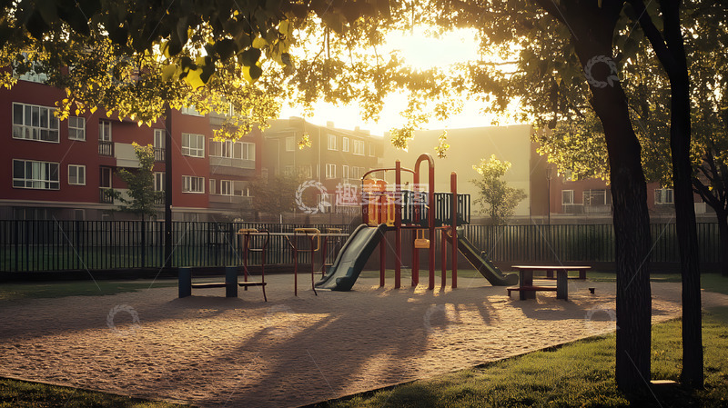 幼儿园游戏设施操场
