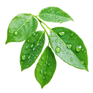 绿色植物叶子树叶装饰元素
