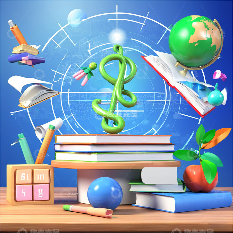 高清大图下载【趣麦麦图】新学期开学第一课