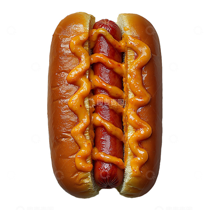 高清大图下载【趣麦麦图】美味的香肠热狗点心