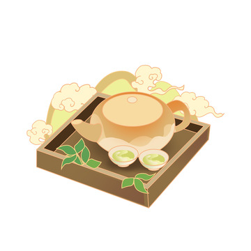 厦门特色茶艺免抠元素