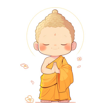 一尊可爱的佛像