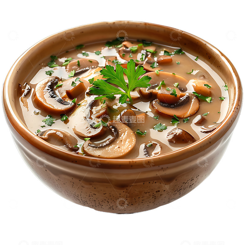 高清大图下载【趣麦麦图】香菇汤美味汤