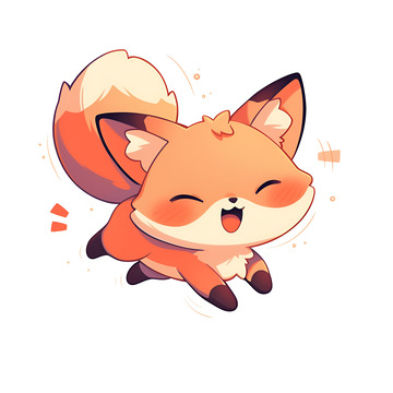 一只可爱的小狐狸