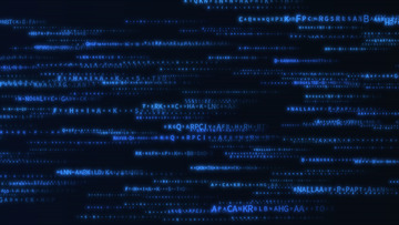 黑客科技数据流背景