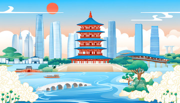 地标性建筑河南洛阳