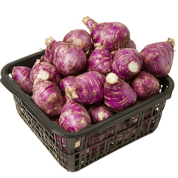 一筐芋头菜市场