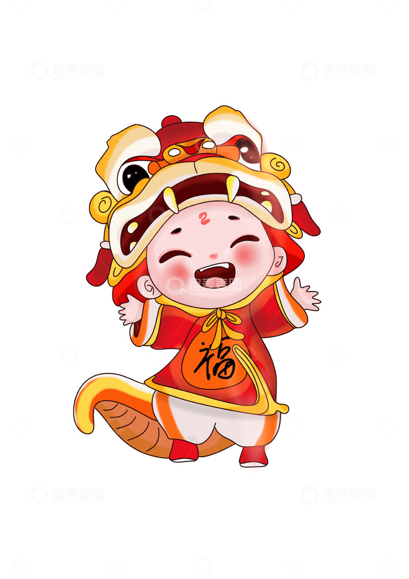 蛇年新春小人物IP形象