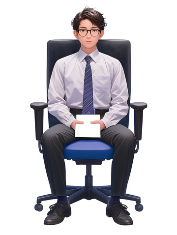 办公室白领人员办公高效