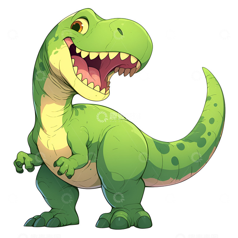 高清大图下载【趣麦麦图】一个远古的恐龙