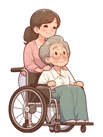 老人公益社区关爱