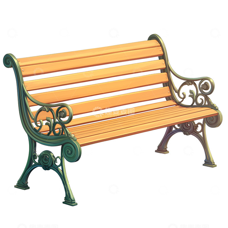 高清大图下载【趣麦麦图】一把靠背椅子