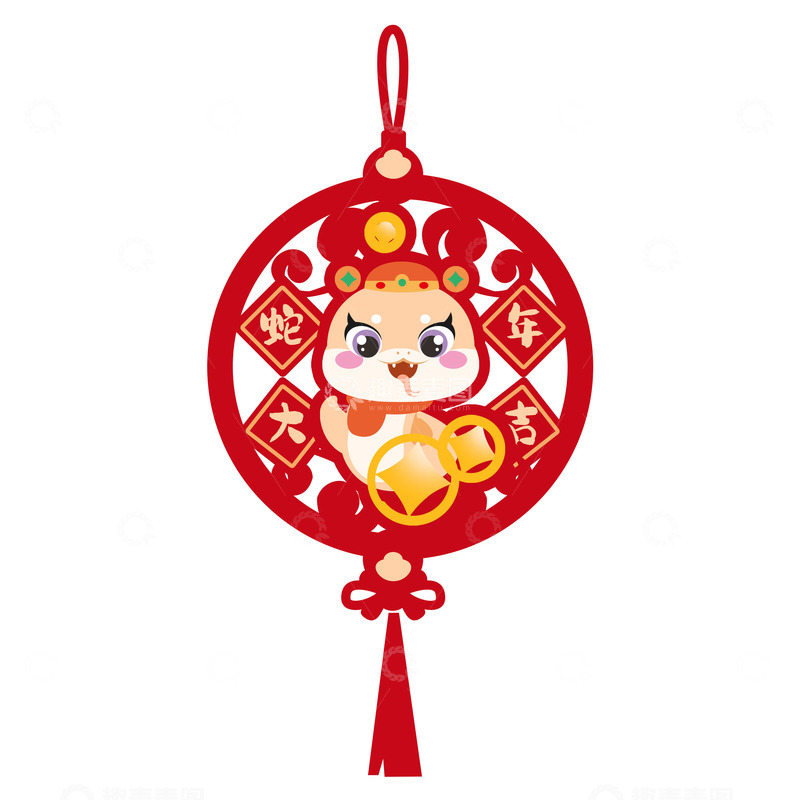 2025蛇年挂饰设计图