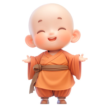 一个可爱的小和尚