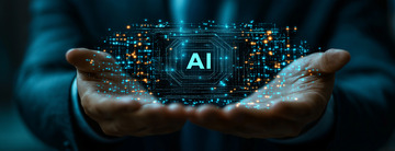 人工智能AI科技创意摄影图