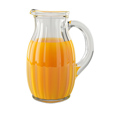 一壶橙汁果汁