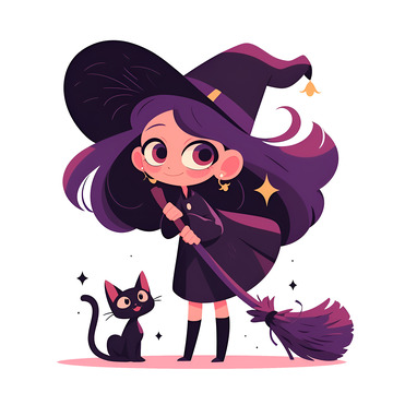 魔法师和她的小黑猫