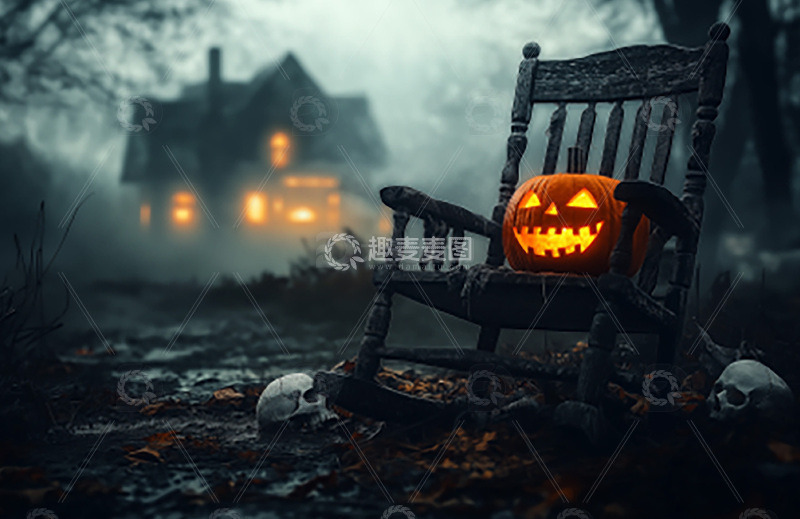 万圣节节日AI摄影图2