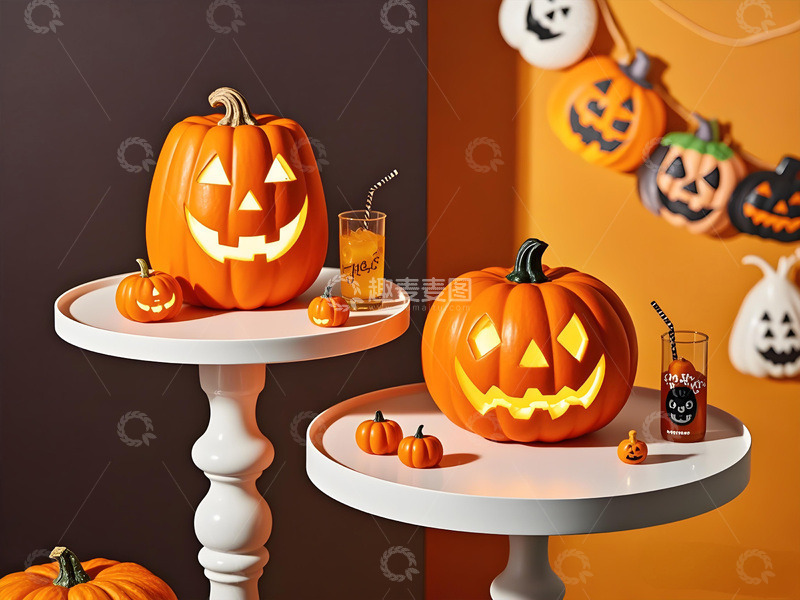 高清大图下载【趣麦麦图】万圣节节日AI摄影图