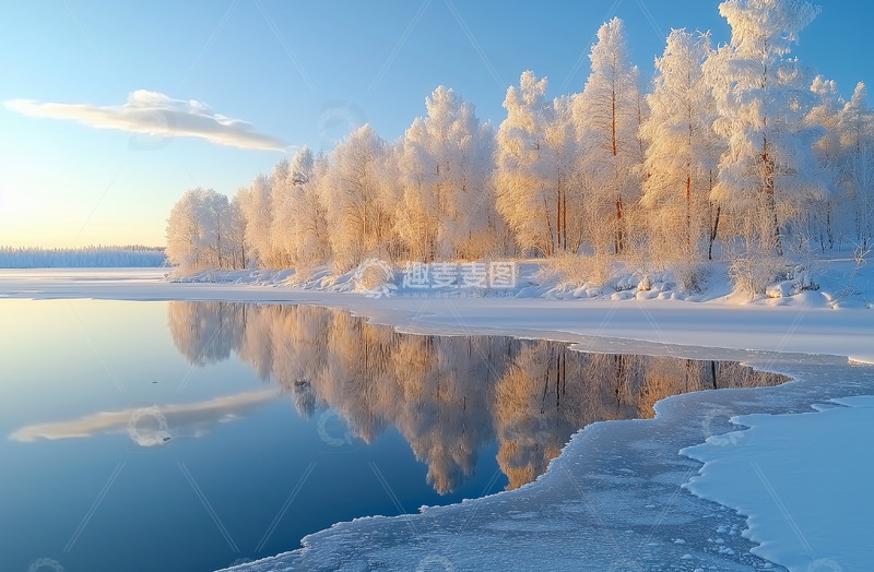 高清大图下载【趣麦麦图】冬季自然风光摄影图1