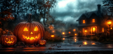 万圣节节日AI摄影图3