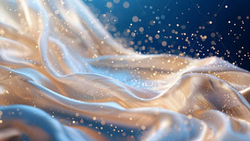 鎏金丝绸闪耀颁奖典礼背景摄影图