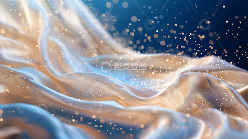 高清大图下载【趣麦麦图】鎏金丝绸闪耀颁奖典礼背景摄影图