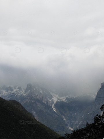 玉龙雪山风景拍摄