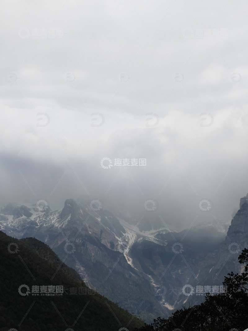 高清大图下载【趣麦麦图】玉龙雪山风景拍摄