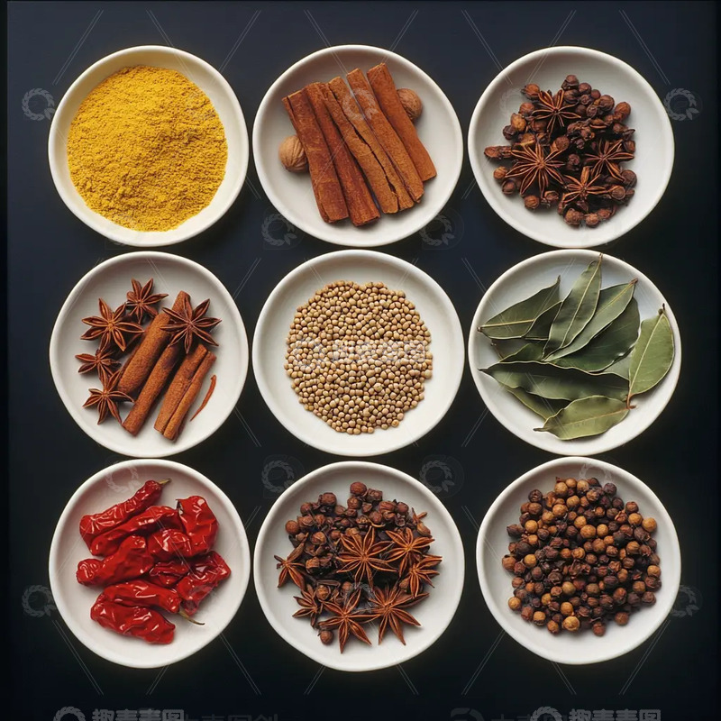 高清大图下载【趣麦麦图】小龙虾烹饪辅助香料配料