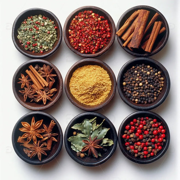 烹饪配料花椒八角桂皮香料