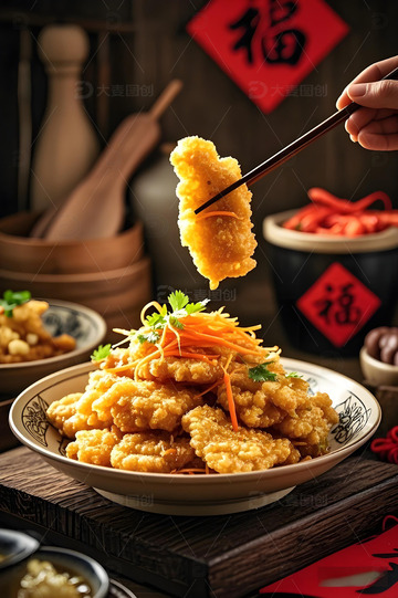 美食摄影之东北锅包肉3