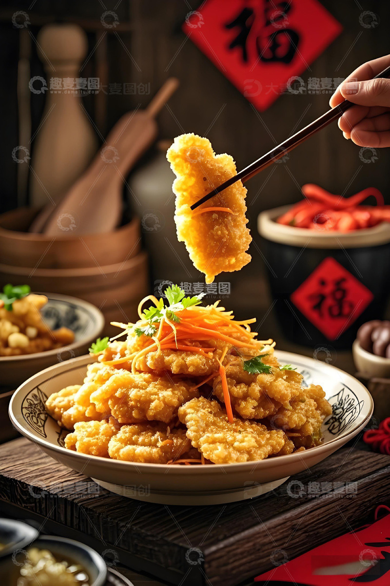 美食摄影之东北锅包肉3