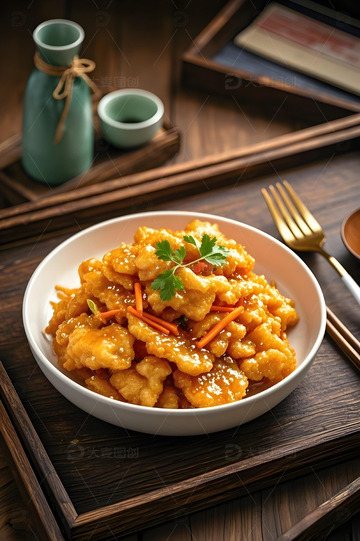 美食摄影之东北锅包肉2