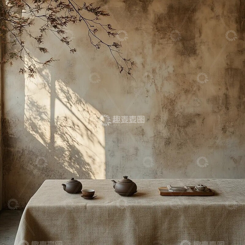 高清大图下载【趣麦麦图】古风禅意质感桌面背景