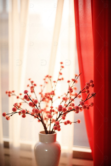 中国风红色喜庆新年背景6